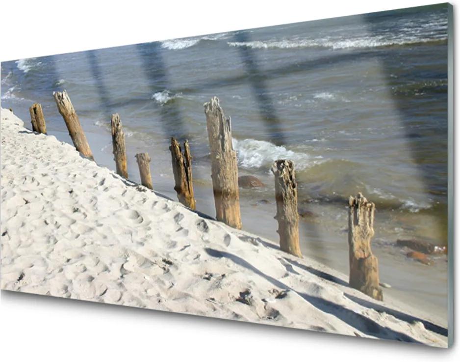 Obraz na skle Pláž More Príroda