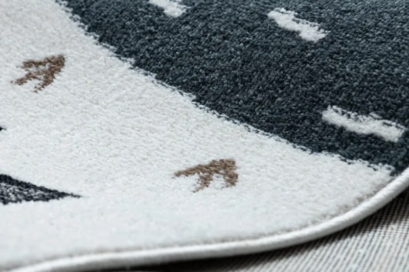 Detský kusový koberec Fun Indian cream, 180x270, biela, detská izba, Hanse Home