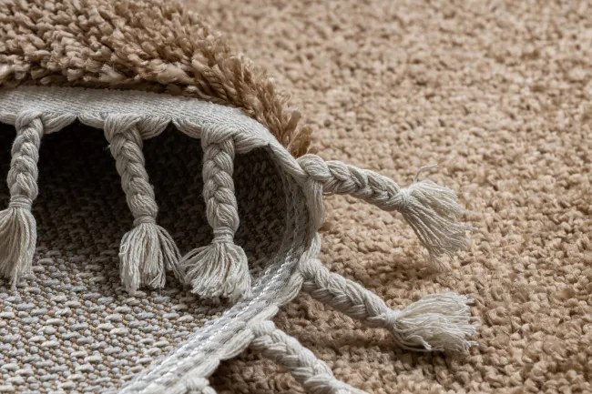 Koberec BERBER 9000 béžový kruh