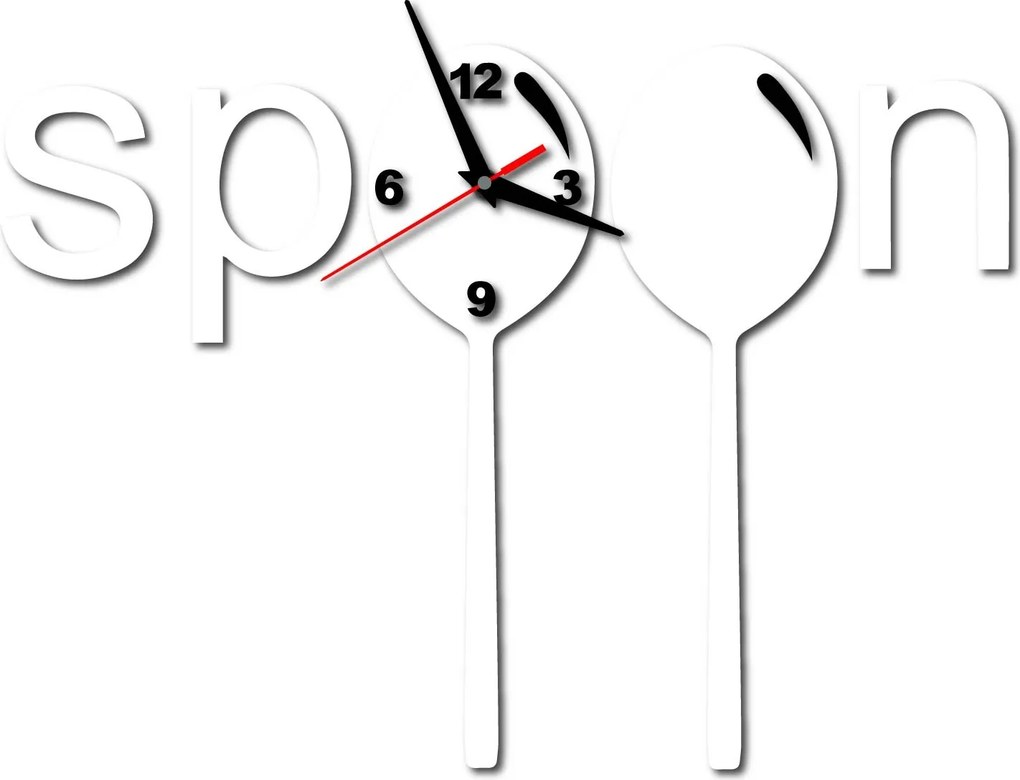 Štýlové nástenné hodiny - Boston: Čierna Ral 9005 Čierne ručičky 3150-15186 X0084-Trendige Wanduhr HEU-
