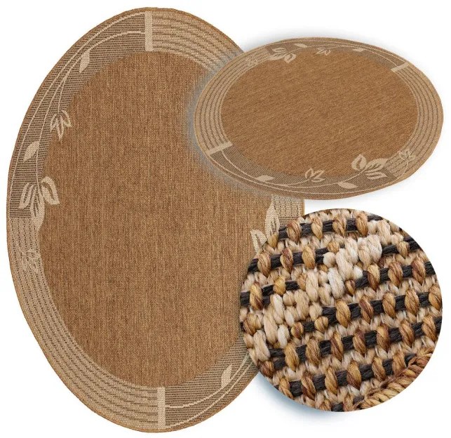 Koberec Adana Bloom Beige kruh