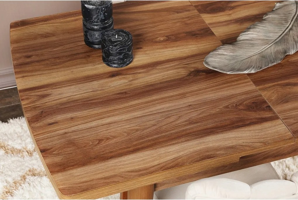 Rozkladací jedálenský stôl Inci Walnut