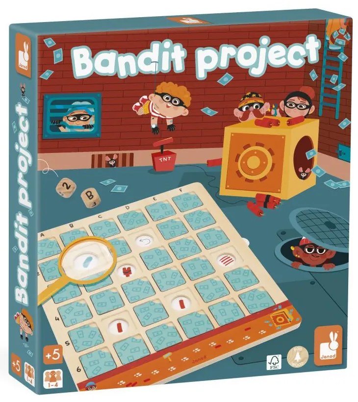 Spoločenská hra pre deti - Bandita