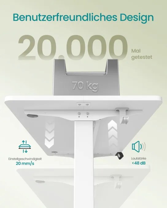 Elektrický pracovný stôl LSD130WZ01