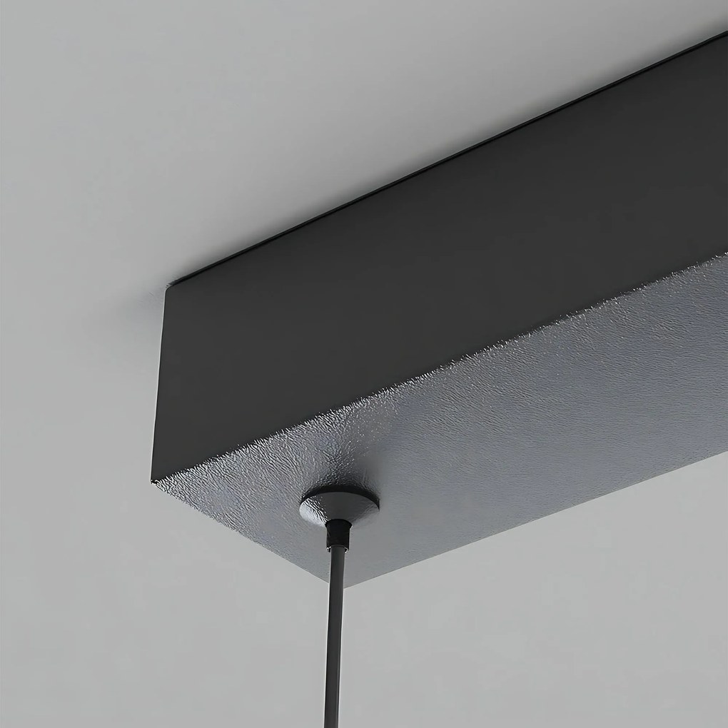 Toolight Toolight, závesné LED svietidlo 100 cm, 3000K, LHJ041-CP, čierna, OSW-50019