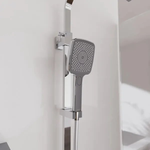 Schütte 60531 - Sprchová súprava s termostatickou batériou OCEAN l. chróm/antracit