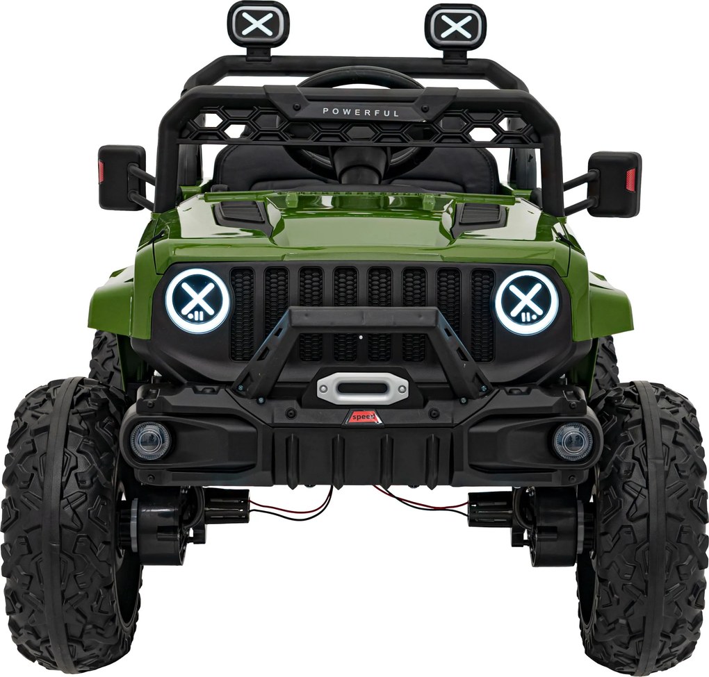 Ramiz Detské elektrické auto OFF ROAD Speed Zelené