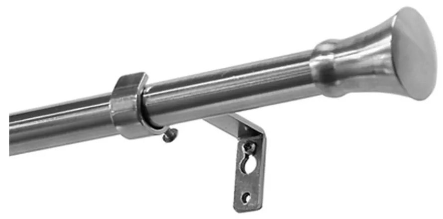 Kovová roztiahnuteľná garniža 120 - 210 cm Konus - Gardinia