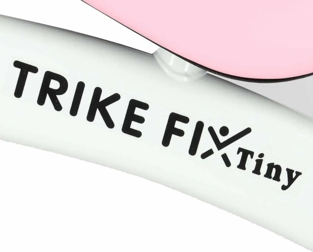 KIK Trike Fix Tiny V2 detské bežecké odrážadlo, ružovo-biele