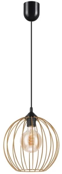 Luster na lanku ZOYA 1xE27/60W/230V mosadz