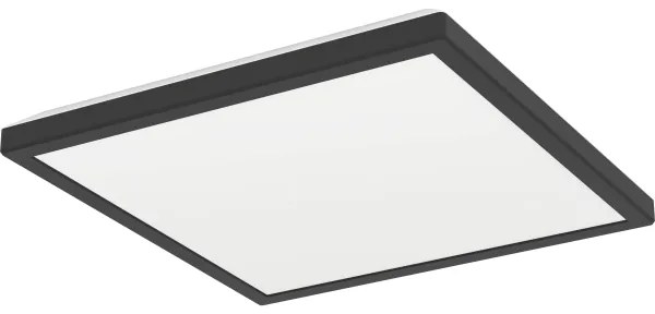 Eglo 901442-LED Kúpeľňové stropné svietidlo ROVITO 13,4W/230V 29x29cm IP44 čierna