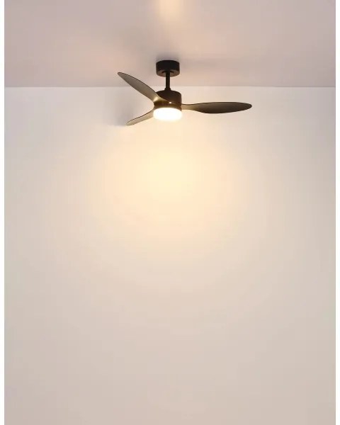 Globo 03608 - LED Stmievateľný stropný ventilátor BLACKWELL LED/20W/230V + DO