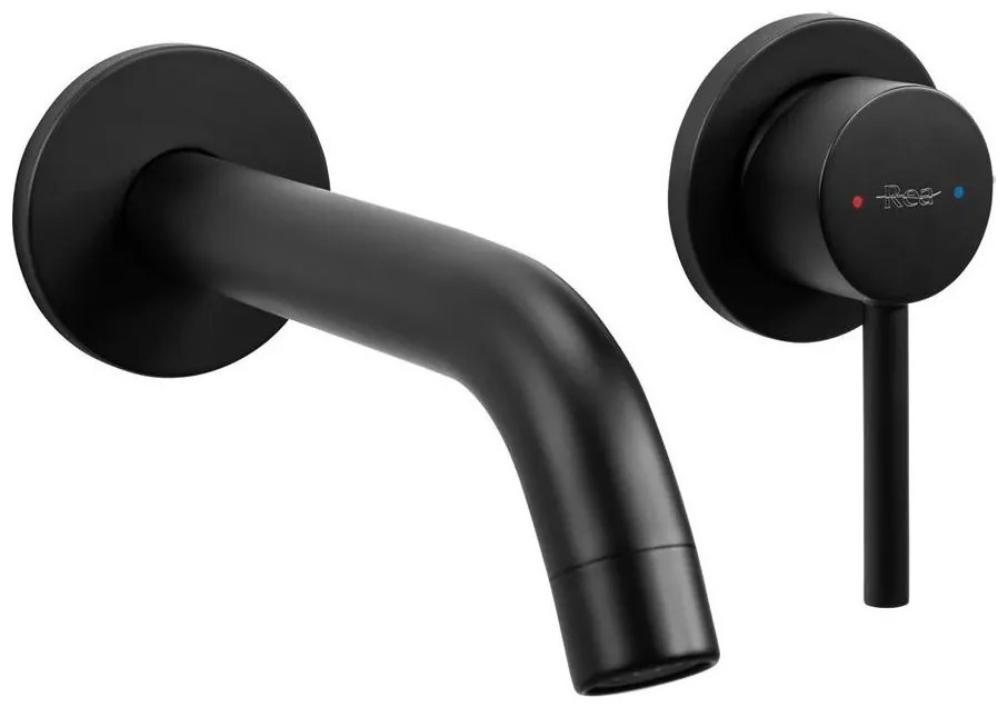 REA-B5332 - Umývadlová batéria pre podomietkovú inštaláciu OWEN čierna