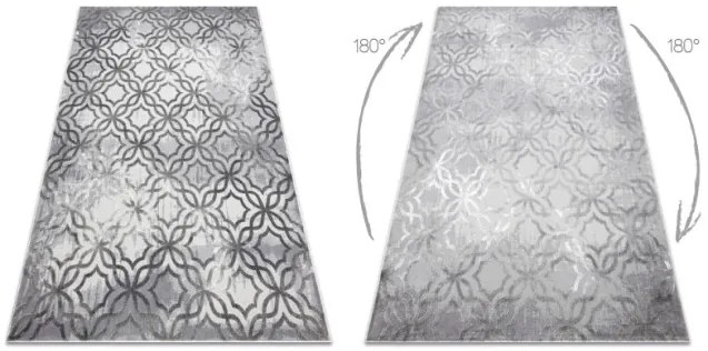 Koberec NOBLE 1532 45 koniczyna marokánska - sivý