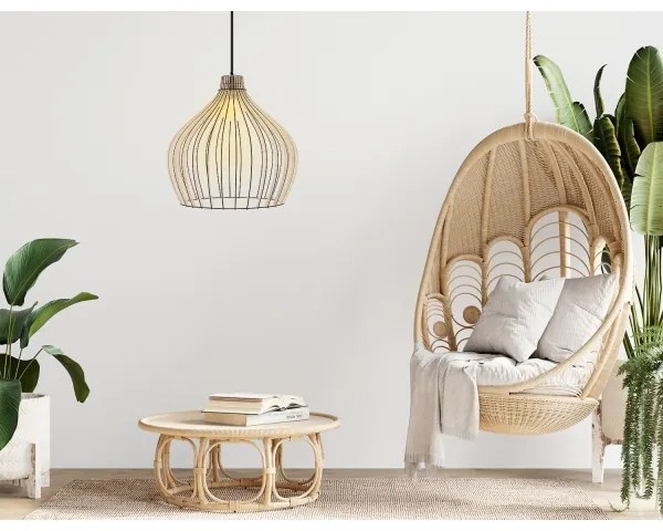 Luster na lanku BIG BARREL 1xE27/24W/230V