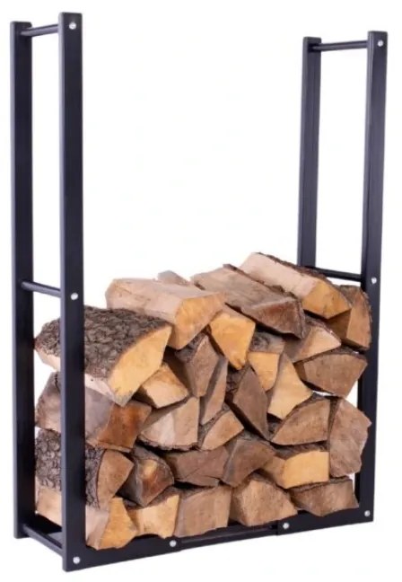 Kovový stojan na drevo, 999 x 480-796 x 250 mm