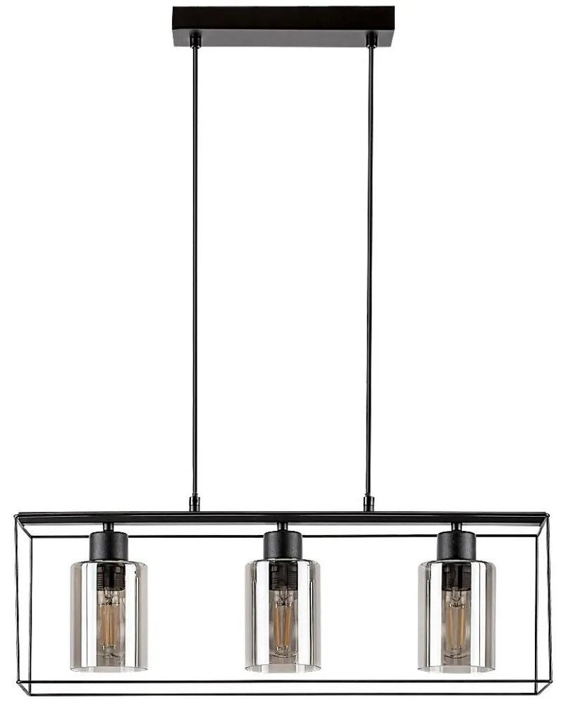 Rabalux 72033 - Luster na lanku CHADWICK 3xE27/25W/230V