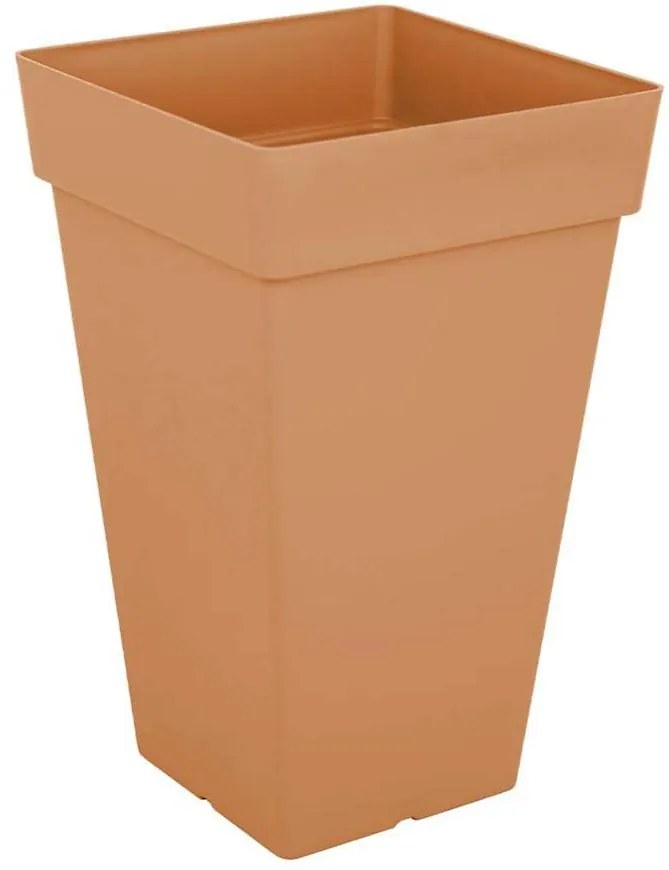 Kvetináč CAPRI SQUARE 40 cm light terracotta