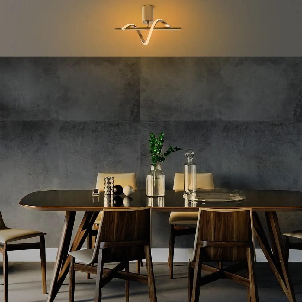 LED stropné svietidlo v zlatej farbe ø 7 cm Likma – Opviq lights