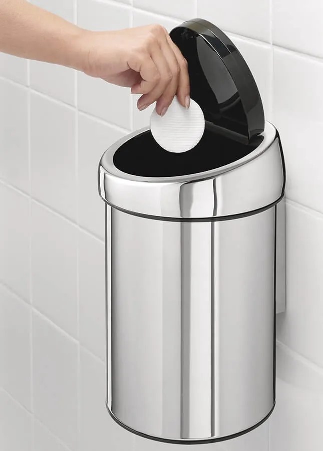 Brabantia Kôš Touch Bin 3L Lesklá oceľ