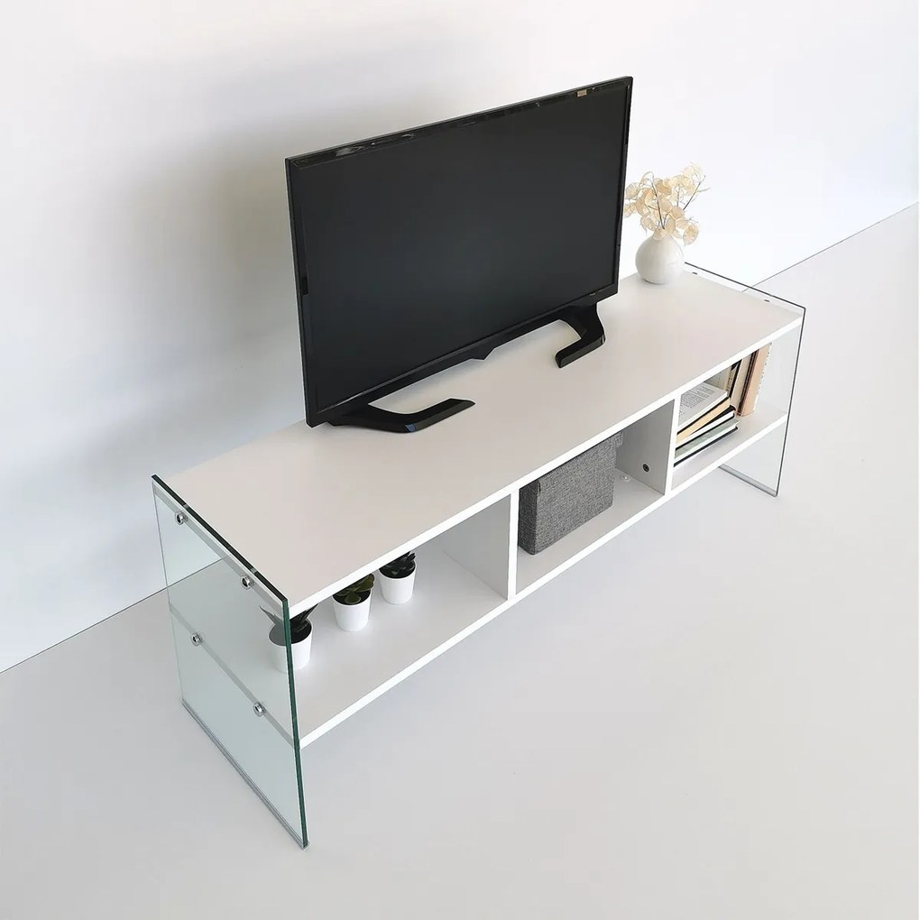 TV stolík Sklo