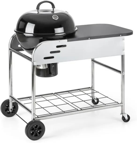 Meatpacker XXL, gril na drevené uhlie, BBQ, údenie, Ø 54 cm, pozinkovaný