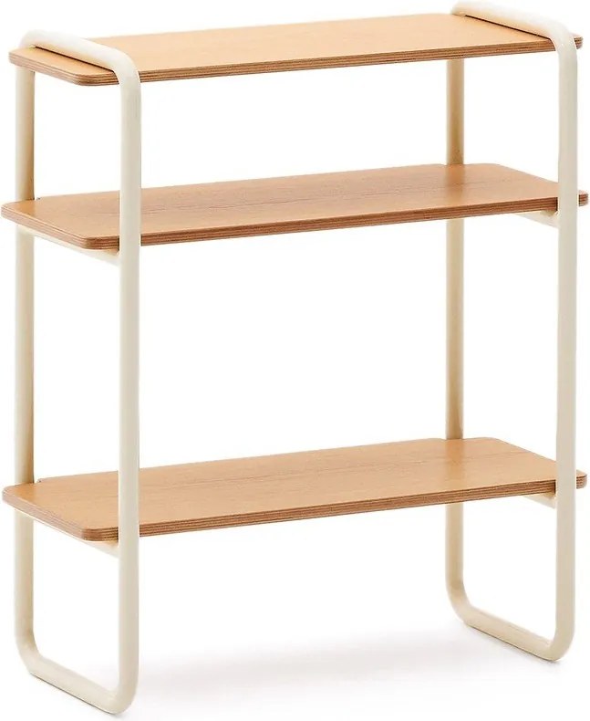 Béžová/v prírodnej farbe závesná detská knižnica v dekore jaseňa 60x70x28 cm Tinn – Kave Home