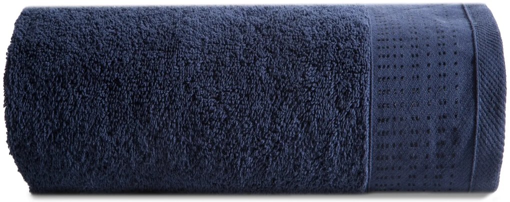 FROTÉ UTERÁK STELLA07 SADA 3KS 70X140 CM TMAVOMODRÁ