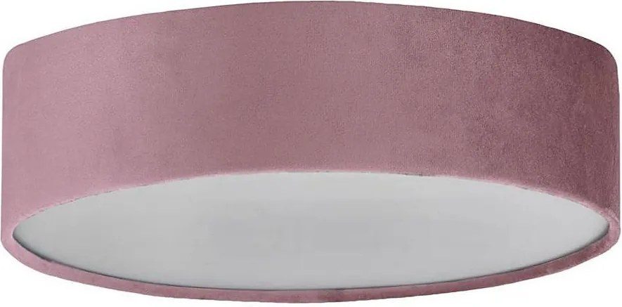 Searchlight 23298-2PI - Stropné svietidlo DRUM PLEAT 2xE27/15W/230V ružová