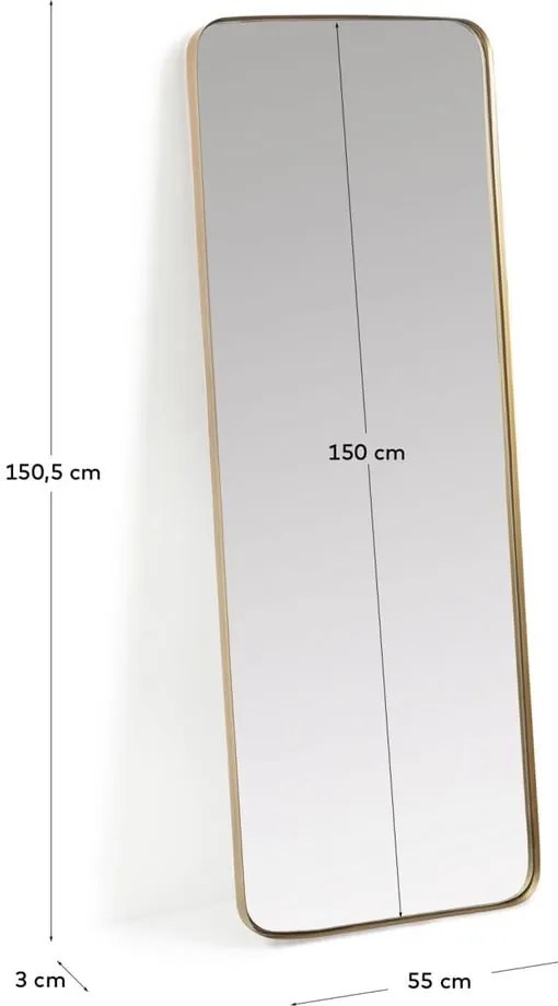 Nástenné zrkadlo 55x150,5 cm Marco – Kave Home