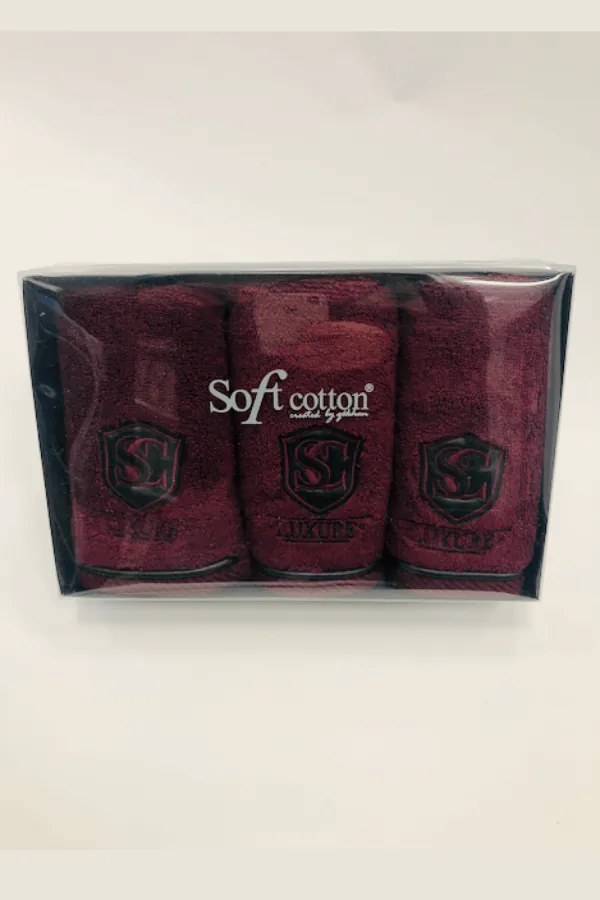 Soft Cotton Malé uteráky LUXURY 32x50 cm, 3 ks