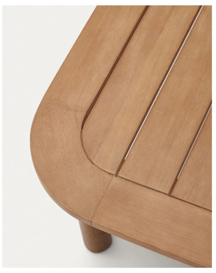 Konferenčný stolík z eukalyptového dreva v prírodnej farbe 89x140 cm Sacova – Kave Home