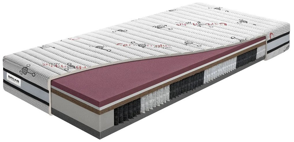 Taštičkový matrac Benab Persefona S2000 200x180 cm (T4/T3). Akcia -10%. Vlastná spoľahlivá doprava až k Vám domov. 763558