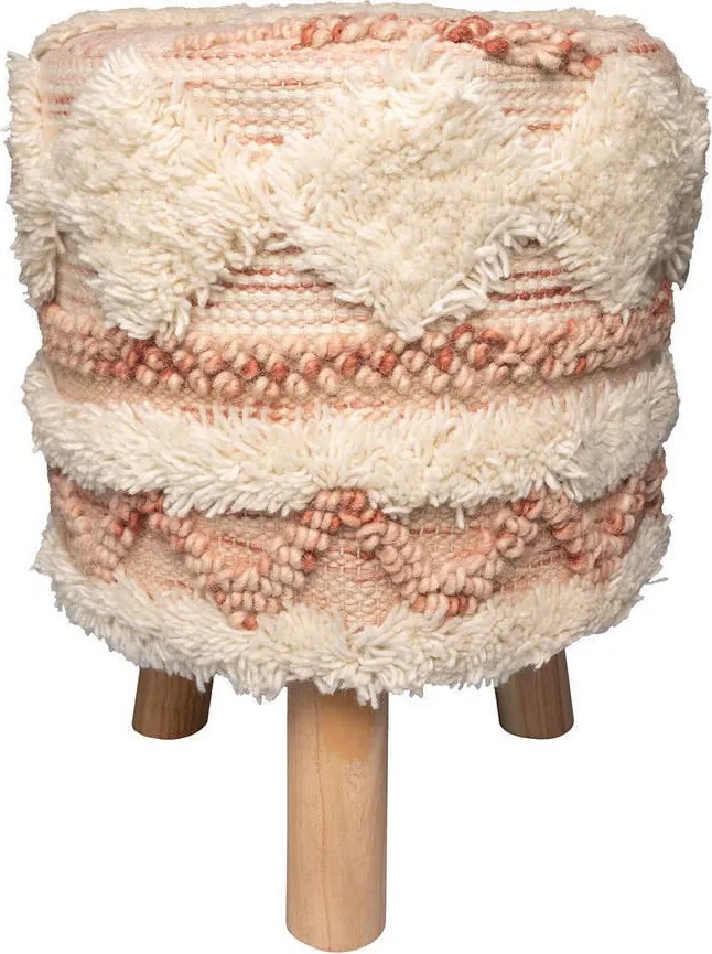 XXXLutz TABURETKA, drevo, textil, 38/50/38 cm - Kreslá - 005937036302