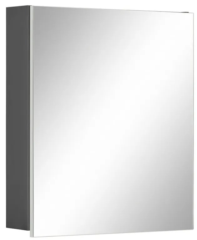 Nástenná kúpeľňová skrinka so zrkadlom Støraa Wisla, 60 x 70 cm