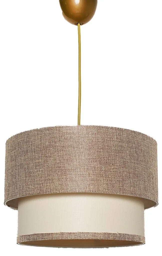Závesné svietidlo Tubol béžové
