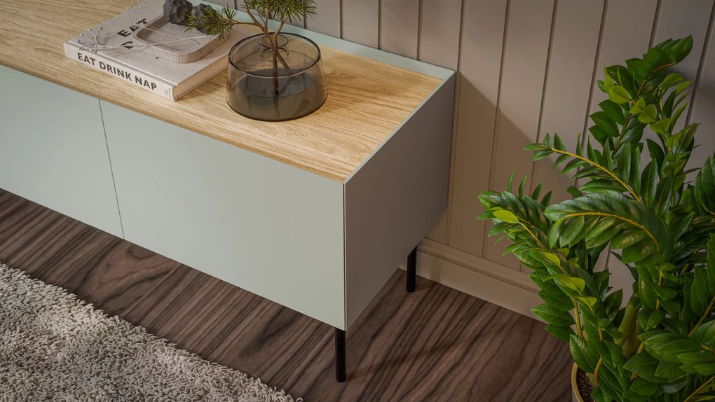Cama TV stolík Fellini 200 - zelená