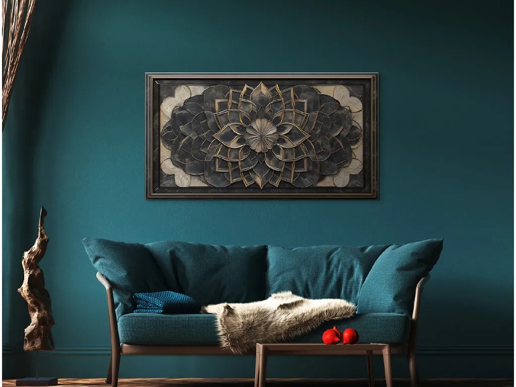 drevko | Mandala na stenu Pokoj 435 x 80 cm