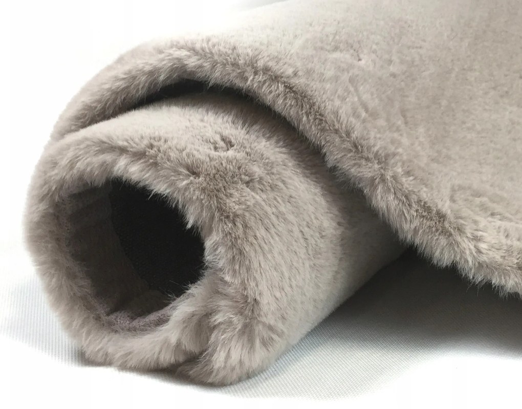 Detský plyšový koberec CHRISTIANIA - taupe