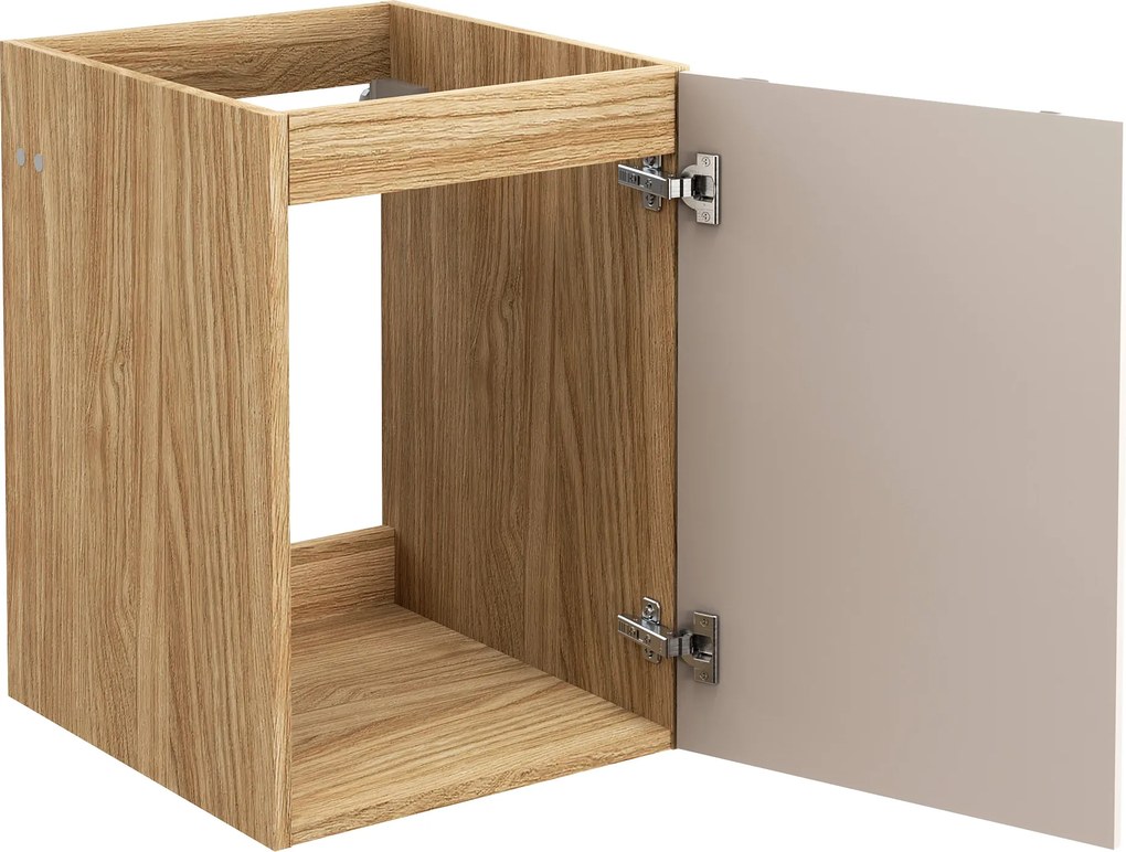 Comad Kúpeľňová skrinka pod umývadlo Luxor Beige 40 béžová/dub olejovaný