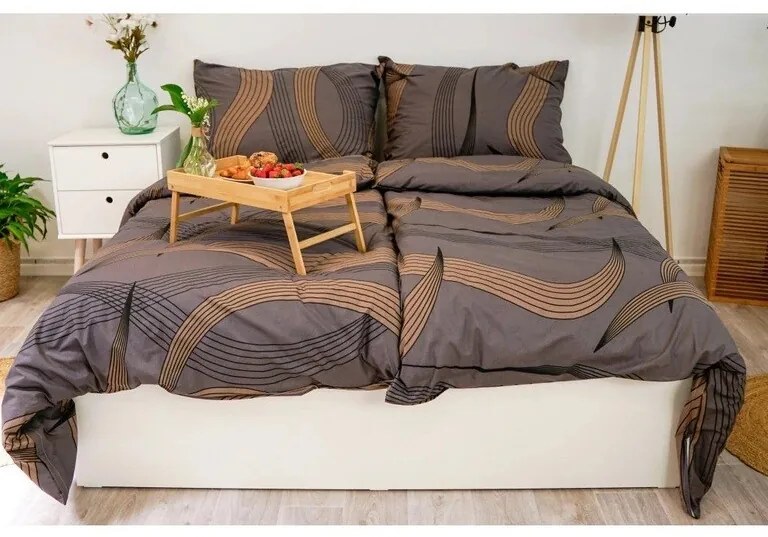 Stanex Saténové obliečky Gold Ribbon, 140 x 200 cm, 70 x 90 cm