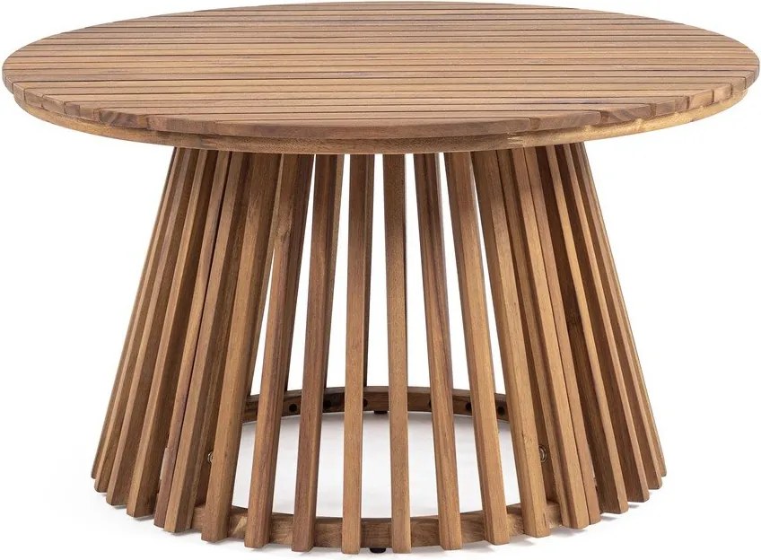 Okrúhly záhradný konferenčný stolík z masívu akácie ø 70 cm Rodano – Bizzotto