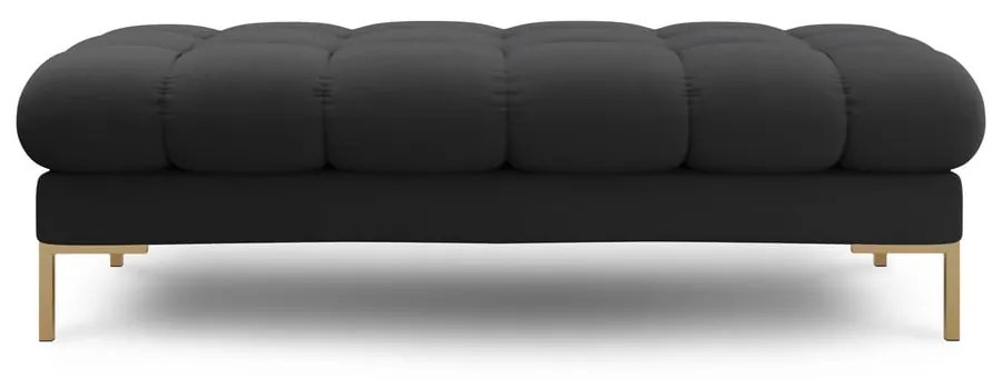 Tmavosivá polstrovaná lavica Bali – Cosmopolitan Design