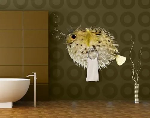 Samolepka na stenu Ježura