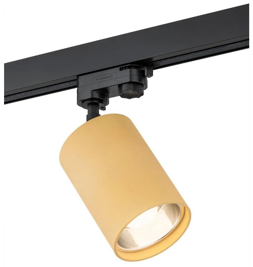 Argon 4304 - Bodové svietidlo do lištového systému BERGEN 1xE27/15W/230V zlatá