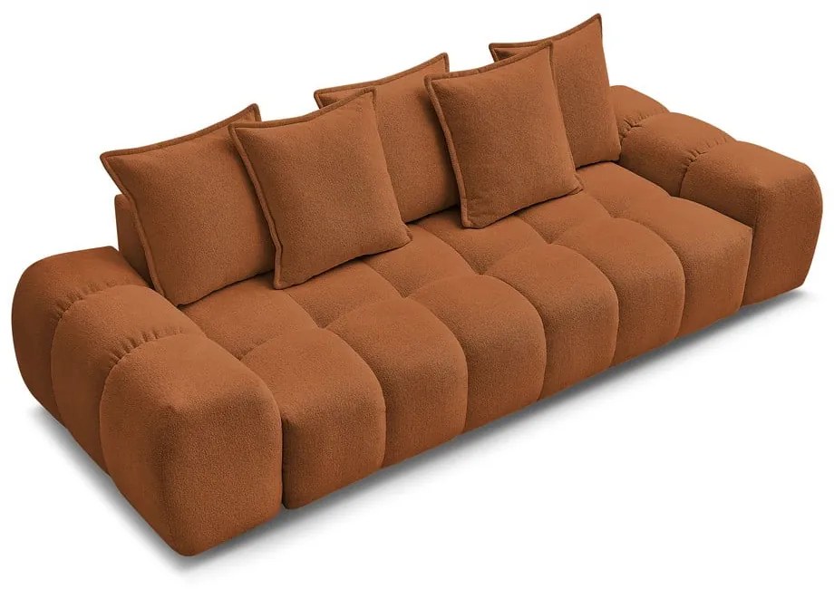 Terakotová ženilková pohovka 278 cm Everest – Bobochic Paris