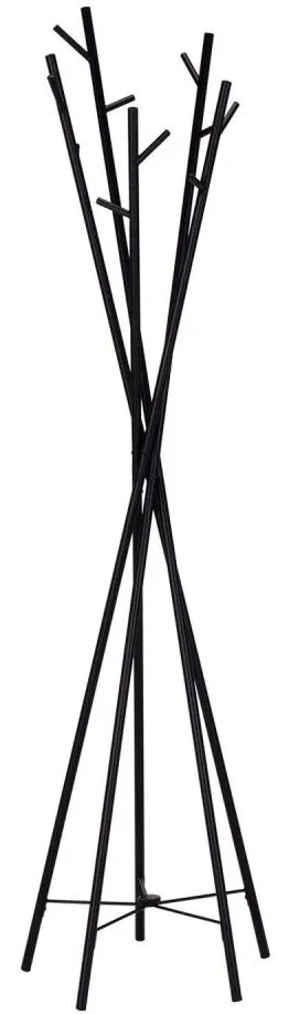 Stojanový vešiak 180x50 cm čierna