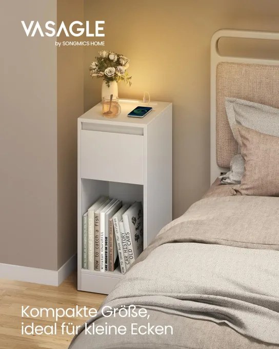 Nočný stolík s LED osvetlením LET610W01