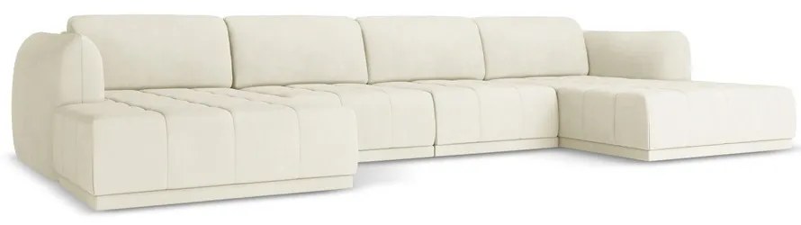 Biela rohová pohovka Hoku – Makamii