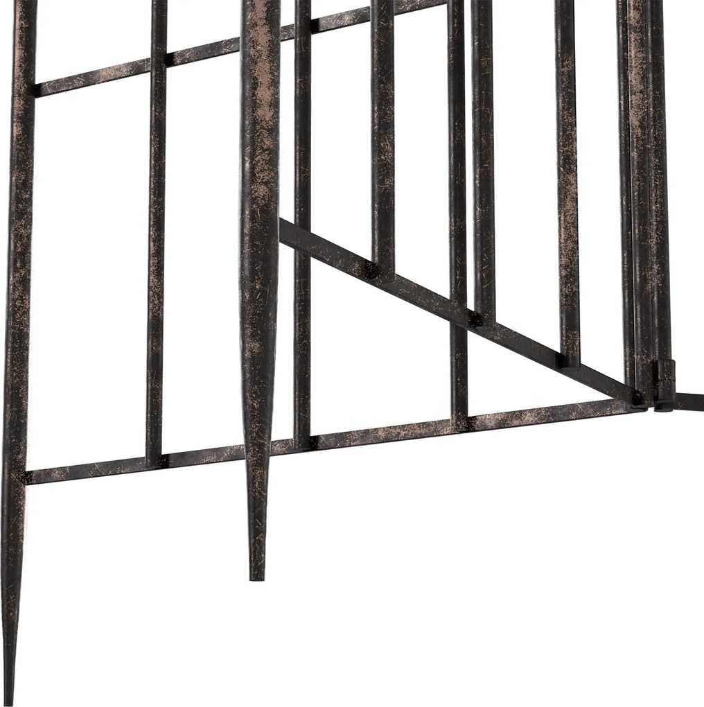 Mriežka na popínavé rastliny Flowton - bronz